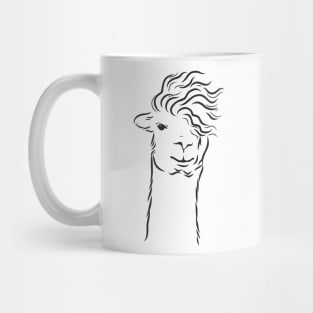 lama head Mug